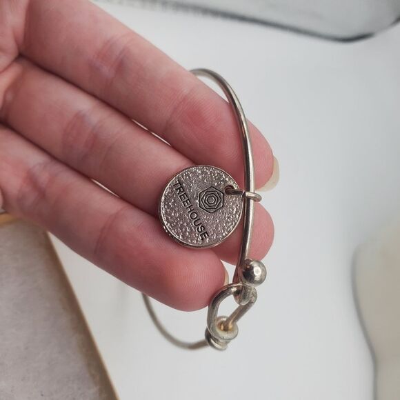 Hope heals serenity silver bracelet inspirational affirmation‎ - Picture 2 of 2